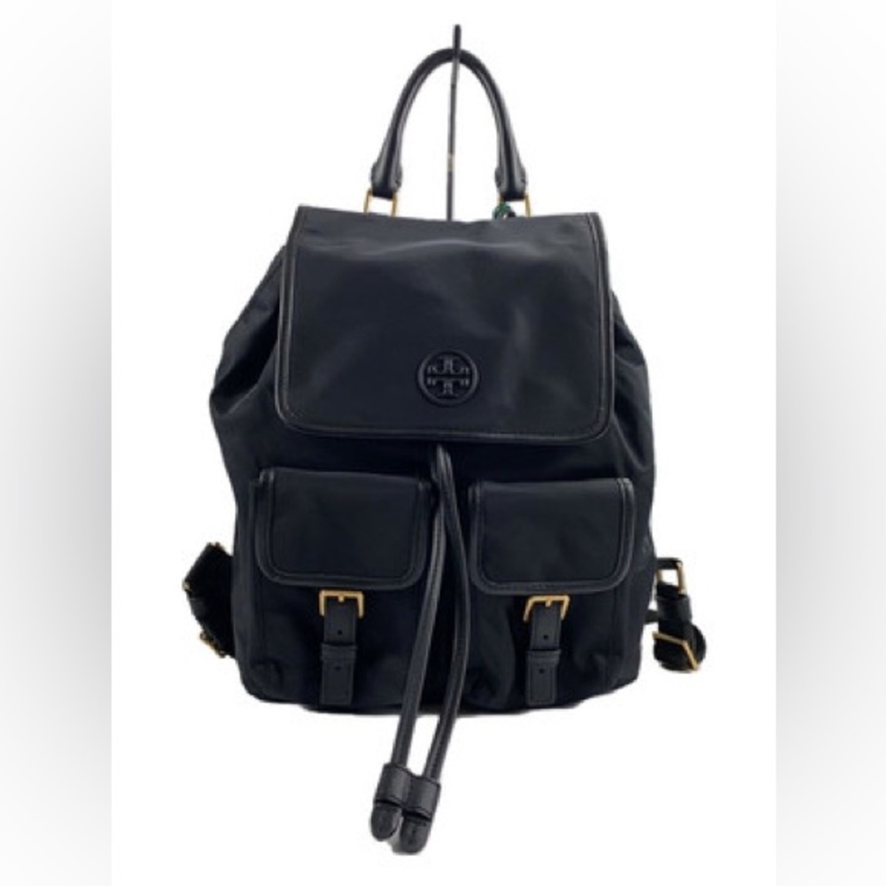 Black Backpack by Tory Burch